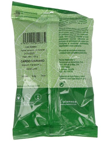 Cardo Mariano Semillas Bolsa 100Gr. de Plameca