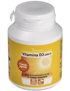 Vitamina D3 4000Ui 90Cap. de Plameca