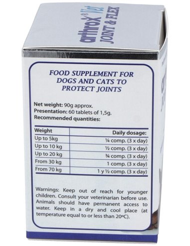 Arthrox Vet Joint & Flex 60Comp. Veterinaria de Cumediet