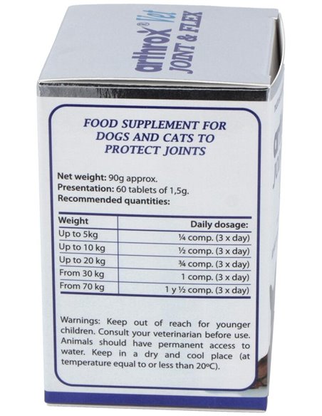 Arthrox Vet Joint & Flex 60Comp. Veterinaria de Cumediet