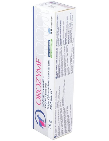 Orozyme Gel Dentifrico de Ecuphar Vet