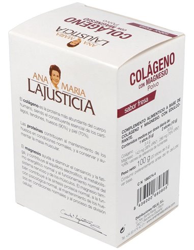 Colageno Con Magnesio Sabor Fresa 20Sticks de Ana Maria Lajusticia