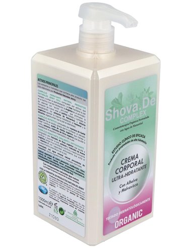 Crema Corporal Ultrahidratante 1Litro de Shovade