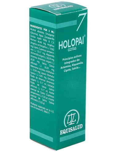 Pai-7 Holopai (Regulador:Hipofisis-Ovarios) 31Ml. de Equisalud