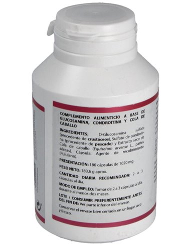 Holomega Glucaforte Plus 180Cap. de Equisalud
