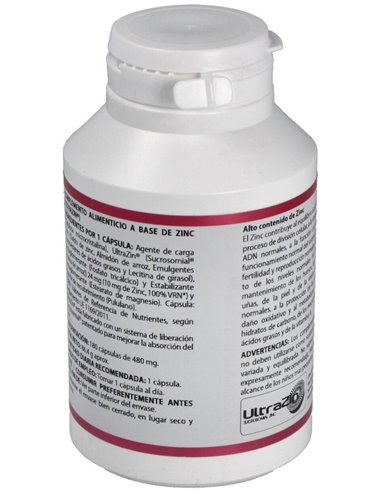 Holomega Zinc Liposomado 180Cap. de Equisalud