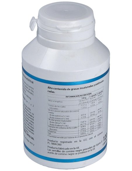 Holoram Comino Negro 1000Mg. 120Perlas de Equisalud