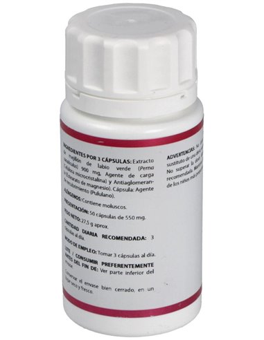 Holoperna Mejillon De Labio Verde 50Cap. de Equisalud