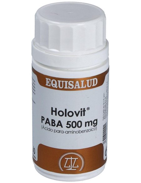 Holovit Paba 500Mg. 50Cap. de Equisalud
