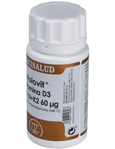 Holovit Vit. D3 2000Ui+K2 60Mcg+Menaquinona 50Cap. de Equisalud