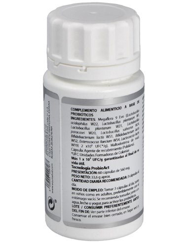 Microbiota Megaflora 60Cap. de Equisalud