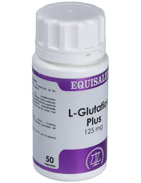 Holomega L-Glutation Plus 50Cap. de Equisalud