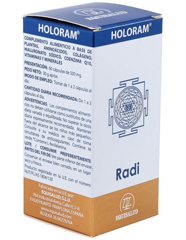 Holoram Radi 60Cap. de Equisalud