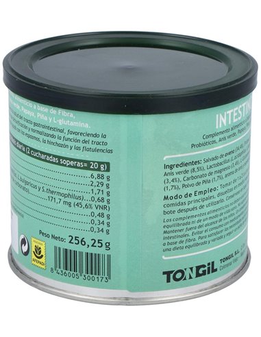 Nutriorgans Intestino 250Gr de Tongil
