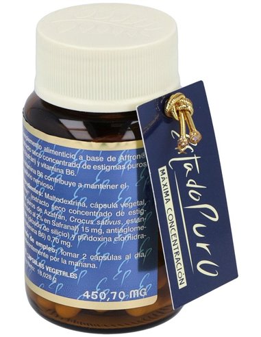 Azafran 2% Safranal 40Cap. Estado Puro de Tongil