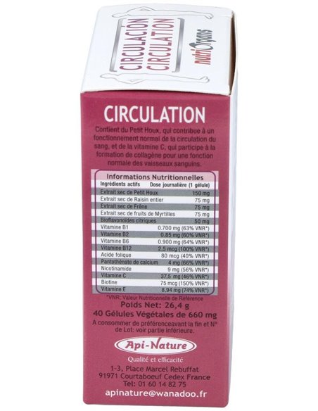 Nutriorgans Circulacion 40Comp de Tongil