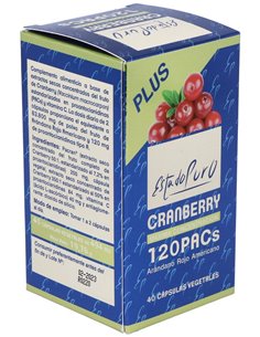 Cranberry 120 Pacs 40Cap. Estado Puro de Tongil