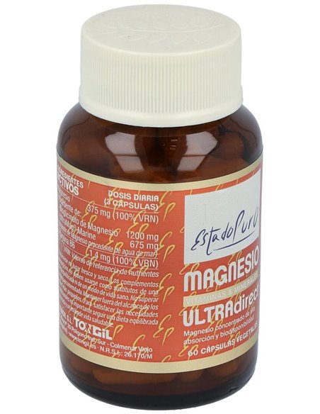 Magnesio Ultra Direct 60Cap. Estado Puro de Tongil