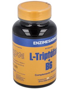 Triptofano Con Vit. B6 45Cap. de Enzime - Sabinco