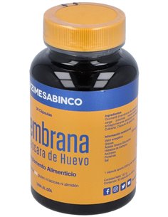 Membrana De Cascara De Huevo 30Cap. de Enzime - Sabinco