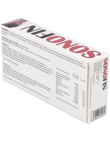 Sonofin (Sonovit) 30Cap. de Pharma Otc