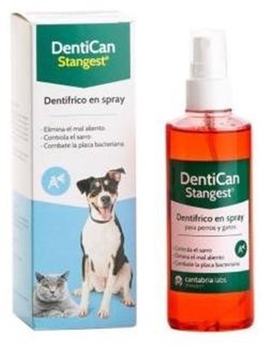 Dentican Dental Perros Y Gatos Spray 125Ml. de Stangest Vet