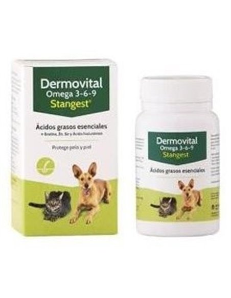 Dermovital Omega 3-6-9 Perros Y Gatos 60Cap. de Stangest Vet