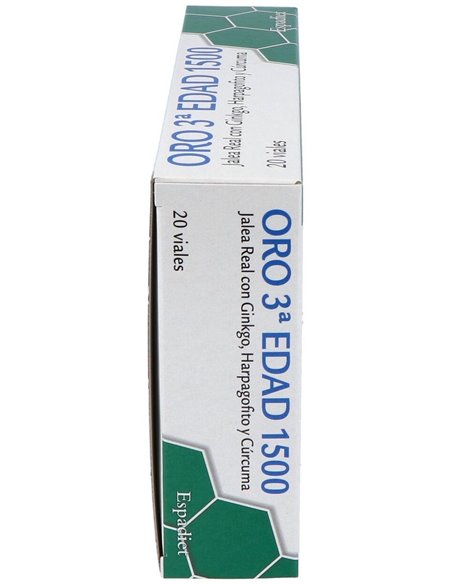 Jalea 3ª Edad 1500 Forte 20 Vial. de Espadiet