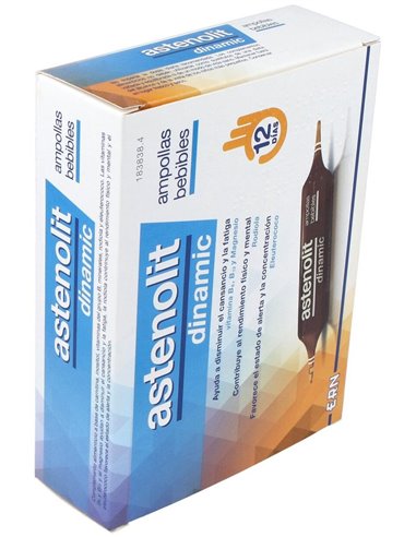 Astenolit Dinamic 12Ampollas Bebibles de Astenolit