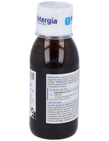 Supralfa (Bioalfa) (Minerales Y Oligoelem.) 150Ml. de Nutergia