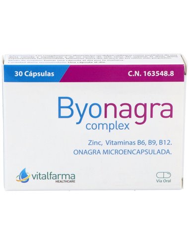 Byonagra Complex 30Cap. de Vitalfarma