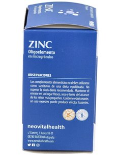 Zinc Microgranulos Neo 50Cap. de Neo