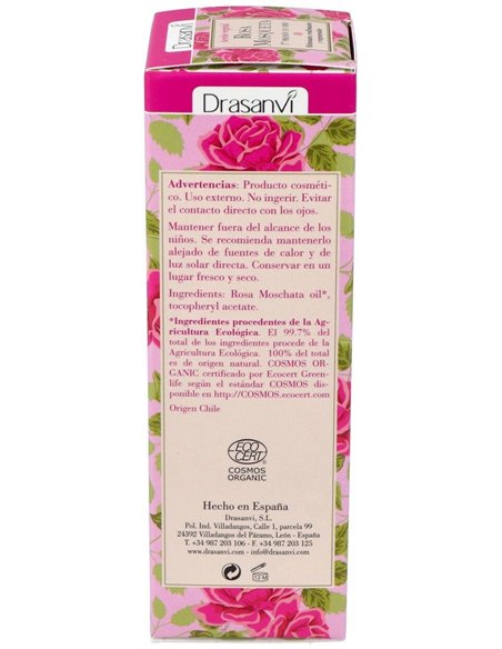 Aceite Rosa Mosqueta Cosm Org 50Ml Drasanvi