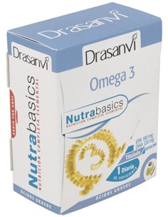 Omega 3 1000Mg 48 Perlas Nutrabasicos Drasanvi
