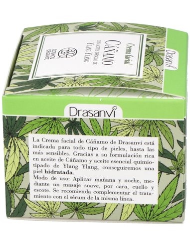 Crema Facial Cañamo Cosm Org 50Ml Drasanvi