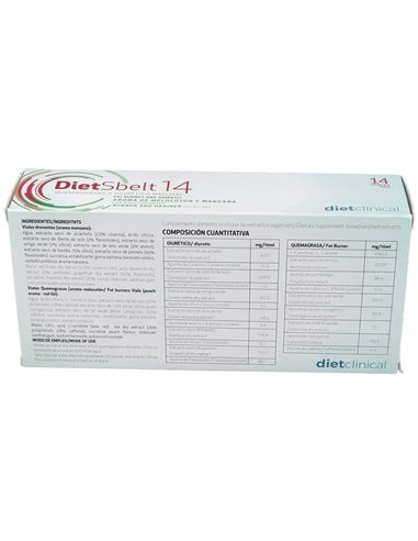 Dietsbelt 14 14Viales de Diet Clinical