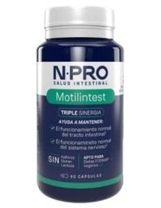Npro Motilintest 60Cap. de Npro
