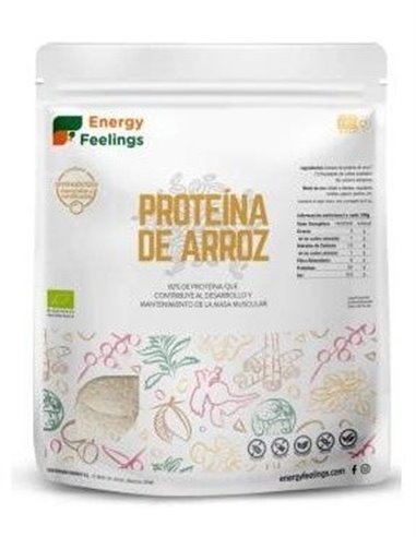 Proteina De Arroz 1Kg. Eco Vegan Sg de Energy Feelings