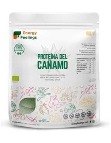 Proteina De Cañamo 1Kg. Eco Vegan Sg de Energy Feelings
