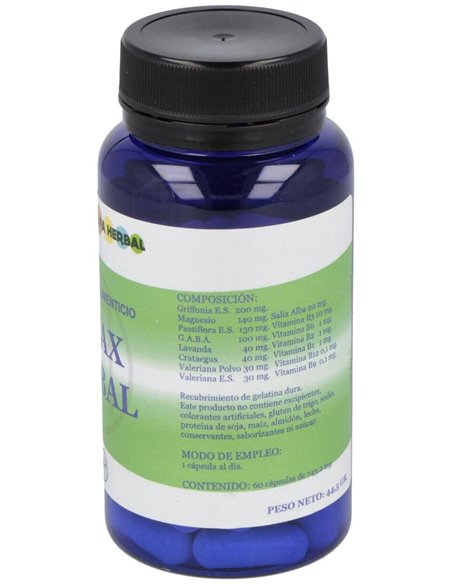Relax Herbal 60Cap. de Alfa Herbal