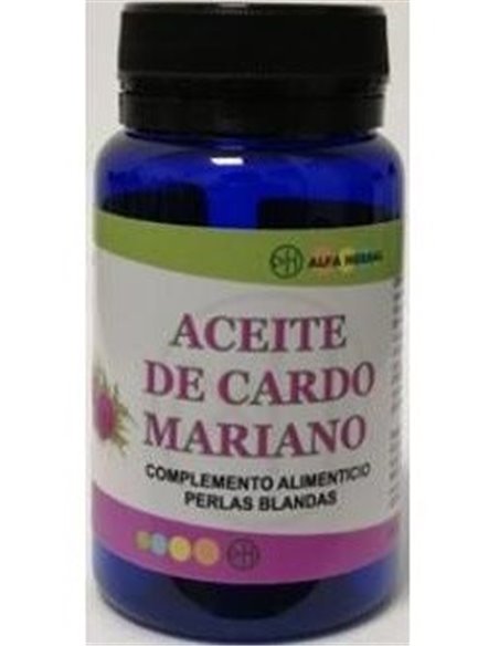 Aceite De Cardo Mariano 60Perlas de Alfa Herbal