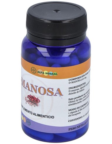 D-Manosa 125Gr. Vegan de Alfa Herbal