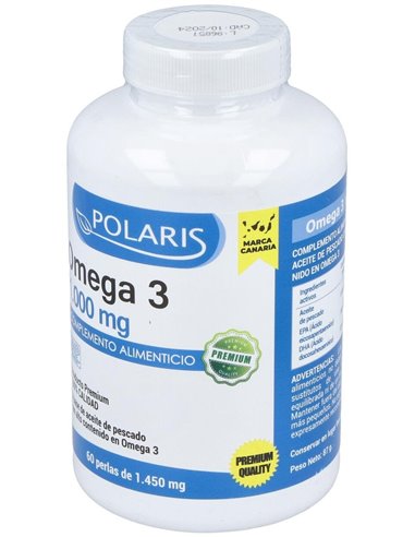 Omega 3 1000Mg. 60Perlas de Polaris