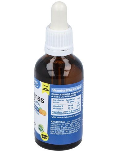 Vitamina D3-K2 Gotas 50Ml. de Polaris