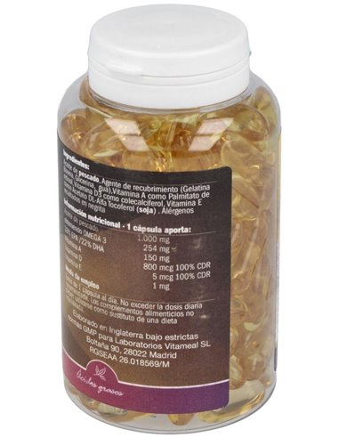 Aceite De Pescado 1000Mg. 120Cap. de Naturbite