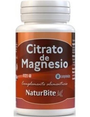 Citrato De Magnesio 60Comp. de Naturbite
