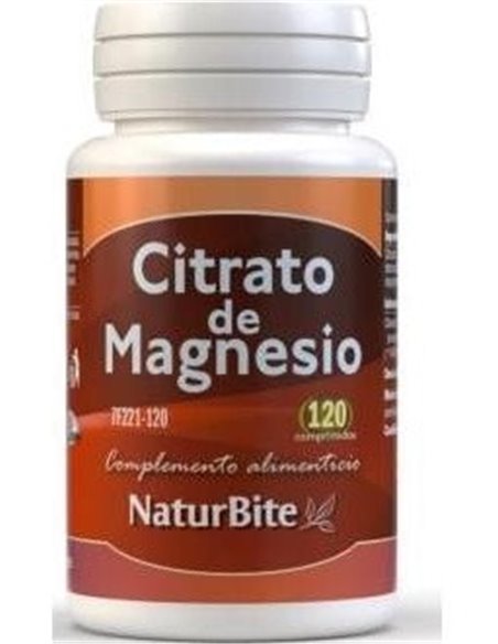 Citrato De Magnesio 120Comp. de Naturbite