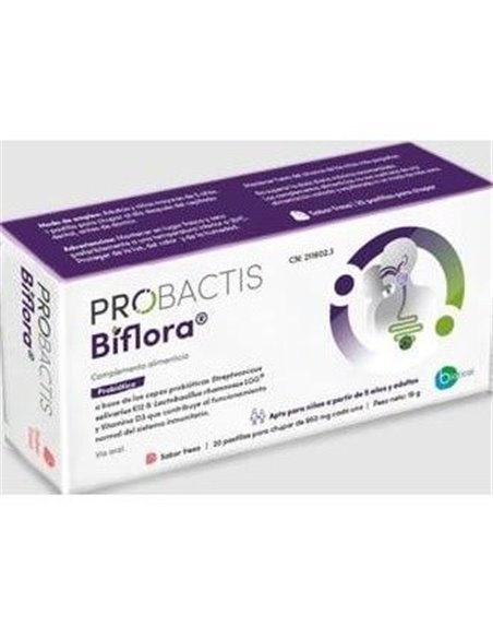 Probactis Biflora 20Pastillas. de Probactis