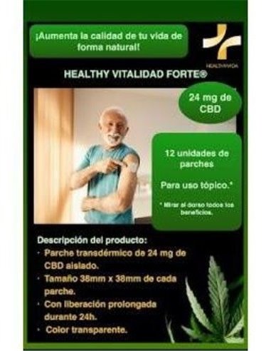 Healthy Vitalidad Forte Parches Cbd 12Ud. de Healthy Vida