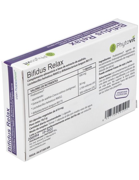 Bifidus Relax 30Cap. de Phytovit